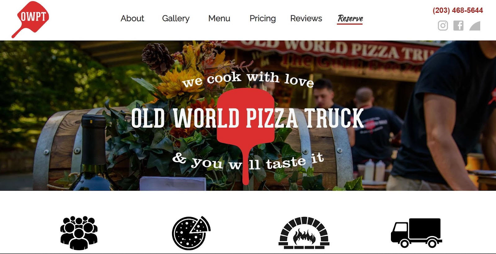 25 Food Truck Website Design Examples We Love [+ How To Make Your Own]